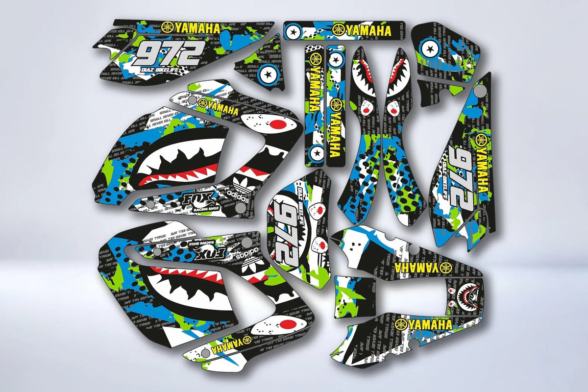 Kit Déco Yamaha DTR DTX 125 2004-2007 SHARK V2
