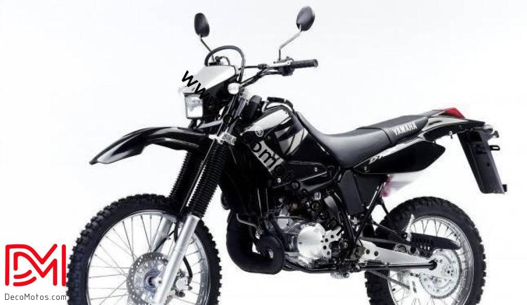 Kit Déco Yamaha DTR DTX 125 2004-2007 - SILVER