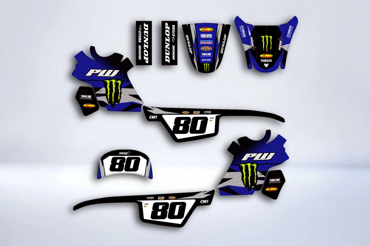 graphics kit YAMAHA PIWI PW 50 80 1990-2025 - ORYX