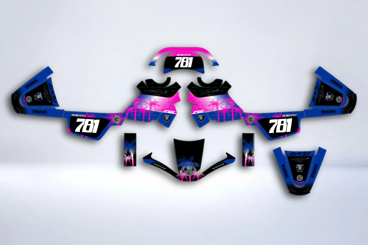 Dekor-Kit YAMAHA PIWI PW 50 80 1990-2025 - GRAVIX