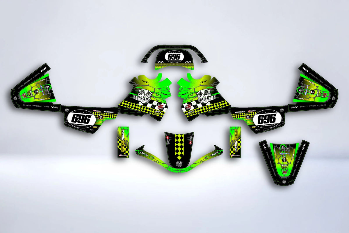 graphics kit YAMAHA PIWI PW 50 80 1990-2025 - REVVOLT