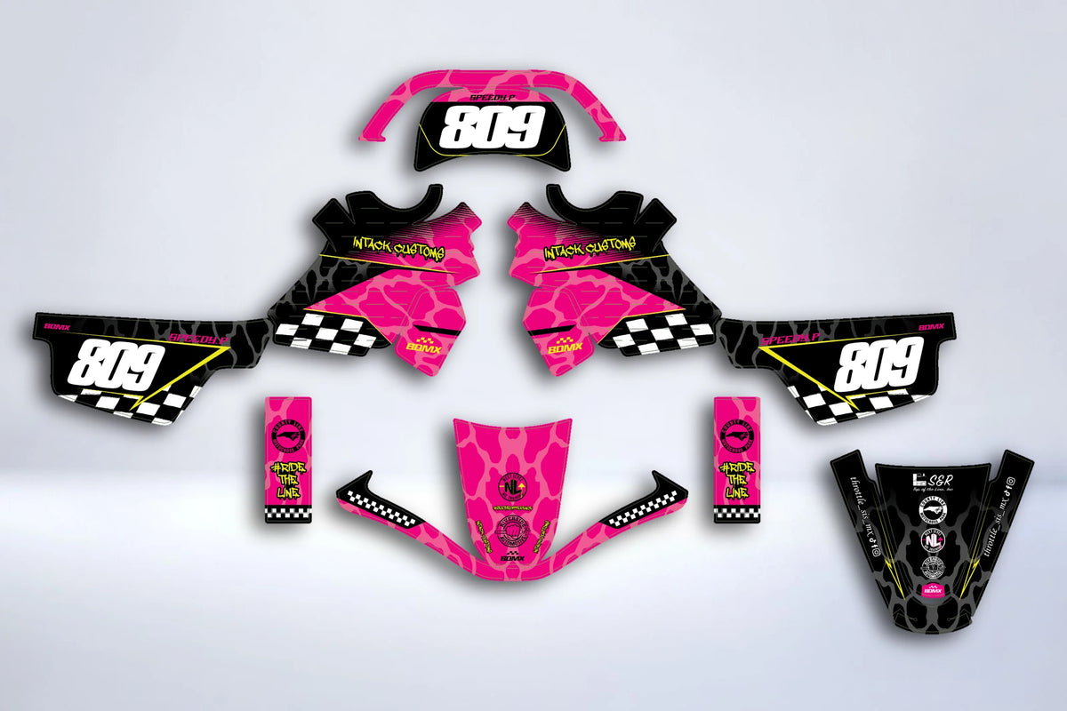 graphics kit YAMAHA PIWI PW 50 80 1990-2025 - TORNIX