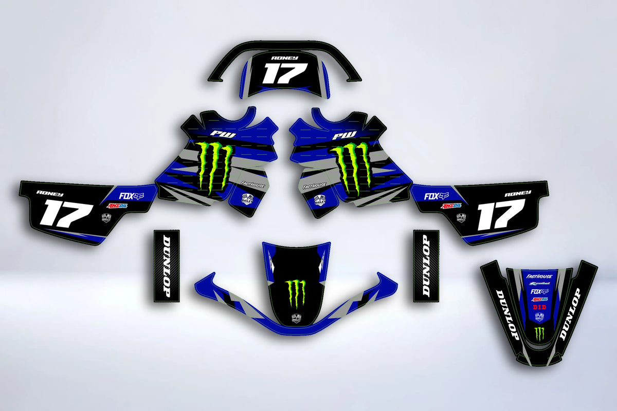 graphics kit YAMAHA PIWI PW 50 80 1990-2025 - VOLTIX