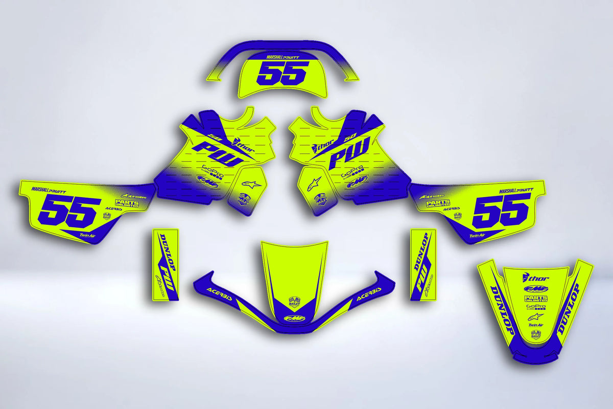 kit gráfico YAMAHA PIWI PW 50 80 1990-2025 - VULTRAX