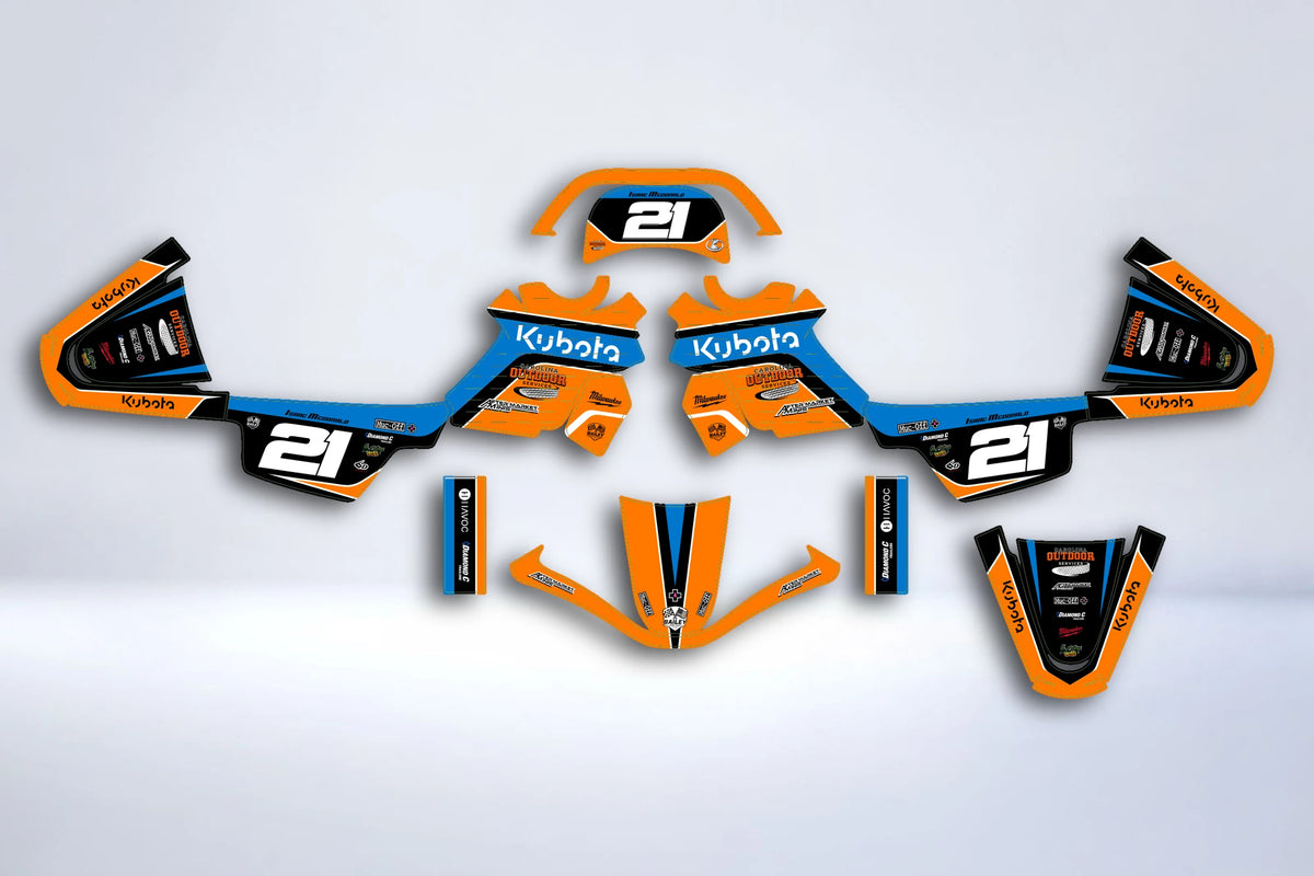 graphics kit YAMAHA PIWI PW 50 80 1990-2025 - VULTRIX