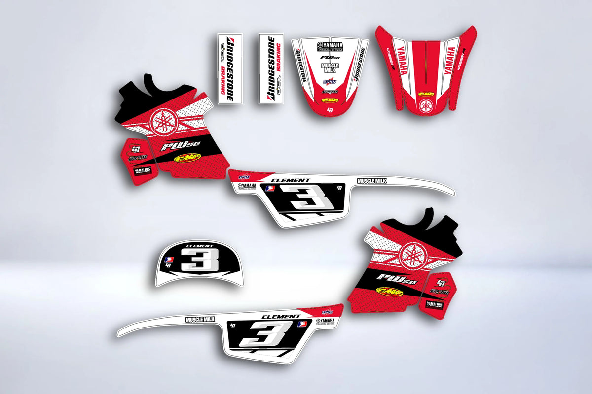 kit grafiche YAMAHA PIWI PW 50 80 1990-2025 - ZYLTRAX