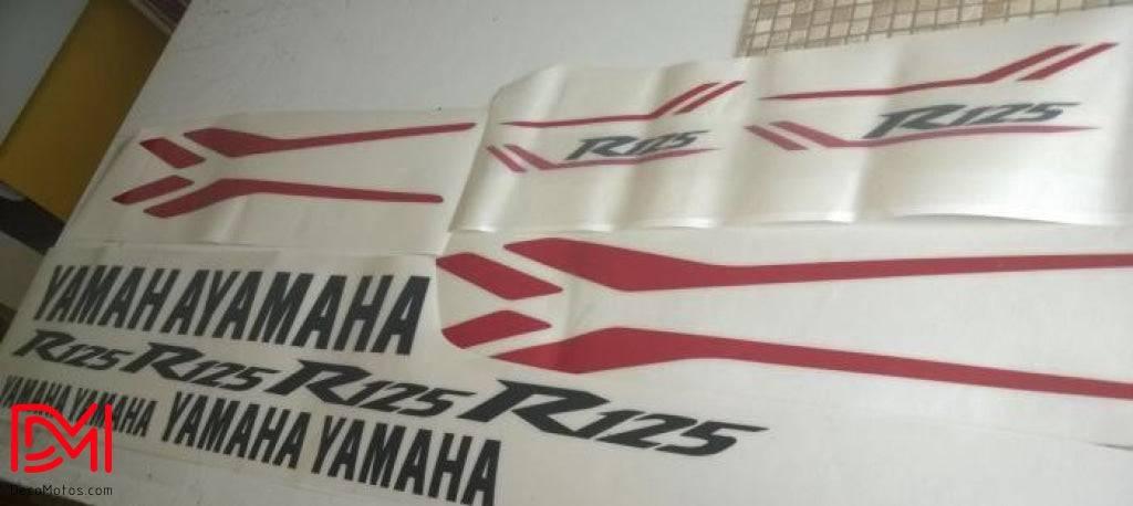 YAMAHA YZF R125 2008-2018 Deco Kit - BLACK