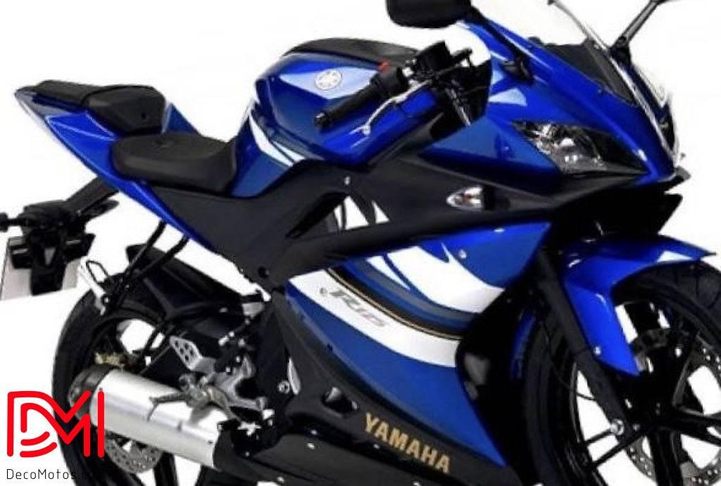 Kit Déco YAMAHA YZF R125 2008-2018 - BLUE GOLD
