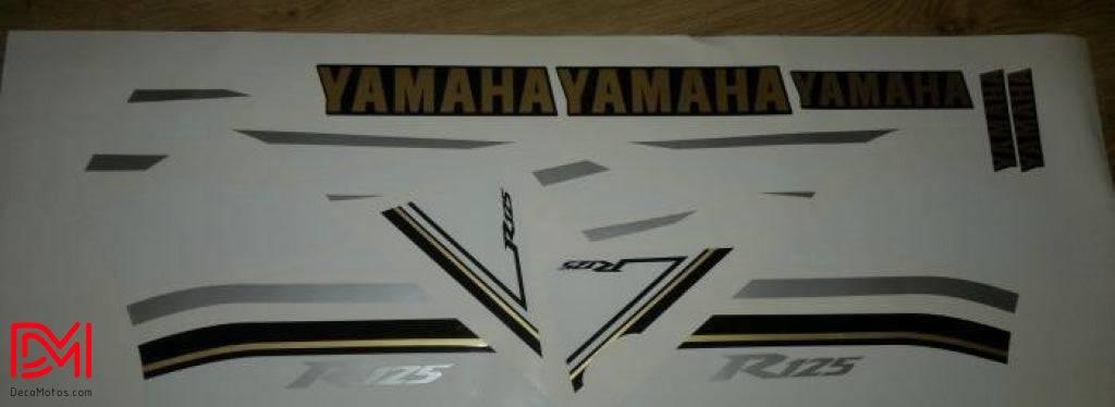 Kit Déco YAMAHA YZF R125 2008-2018 - BLUE GOLD