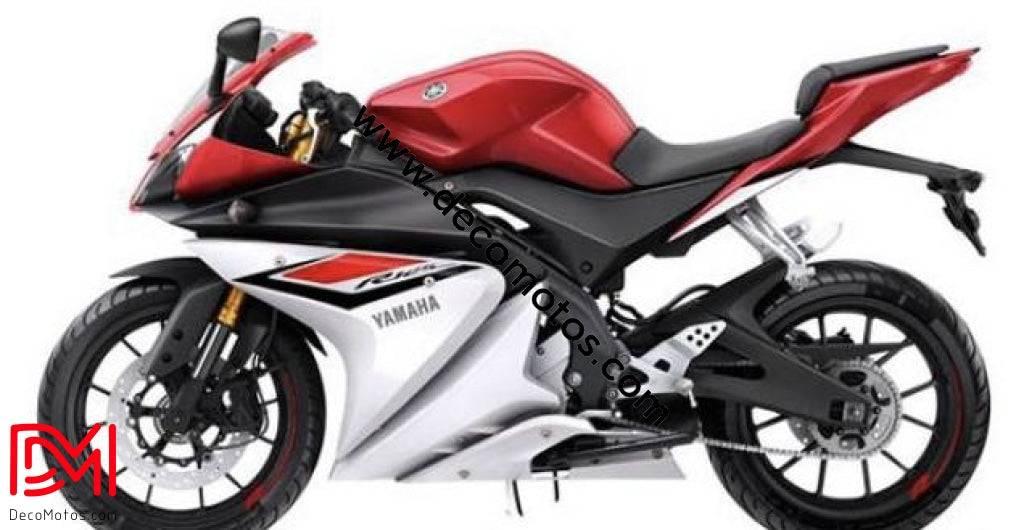 Kit Déco YAMAHA YZF R125 2008-2018 - RED #2