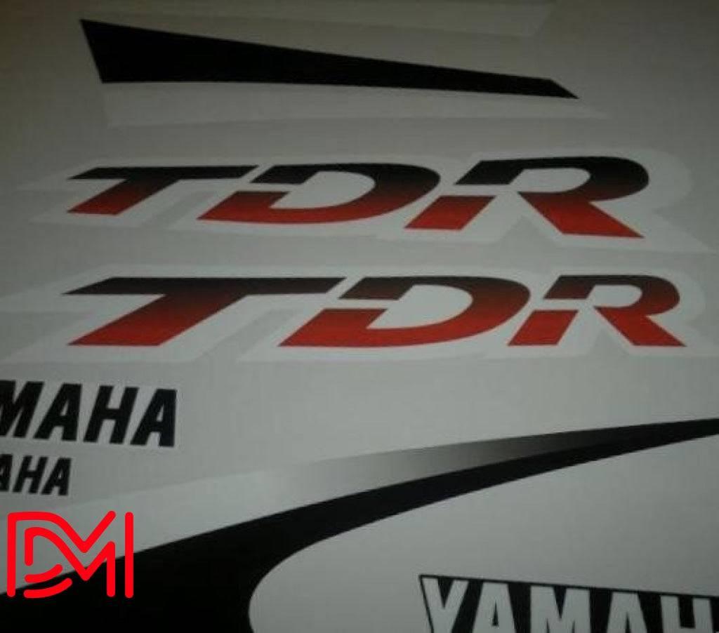 Dekorationskit Yamaha TDR - ROT