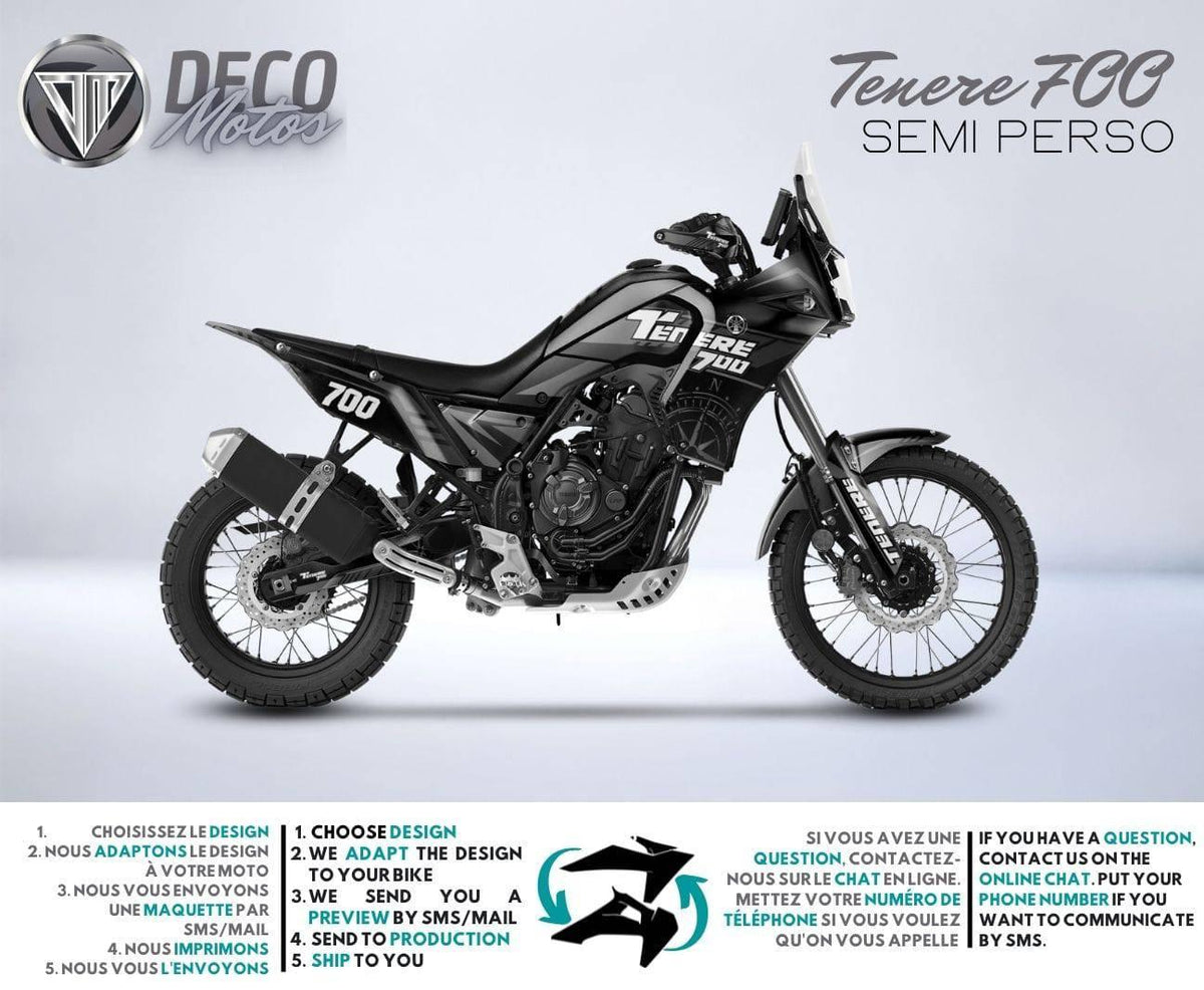 Kit déco YAMAHA 700 TENERE - CLOCK