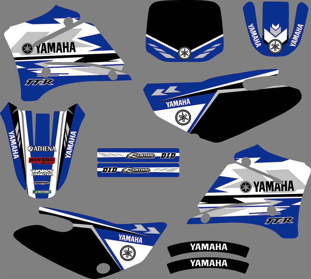 Kit Déco YAMAHA TTR 250 2005-2012 ORIGINE #2