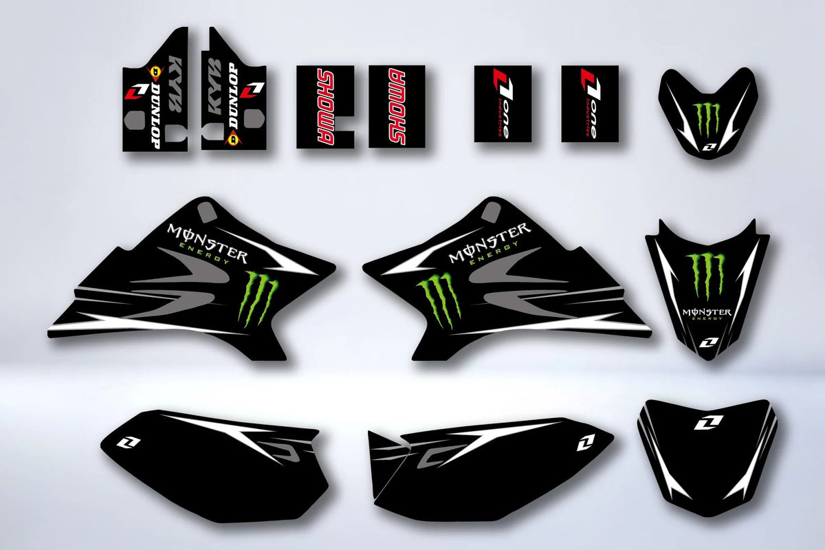 Kit grafiche YAMAHA TTR 50 BLACK MONSTER