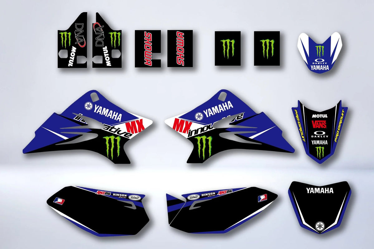 Dekor-Kit YAMAHA TTR 50 BLAUER MONSTER