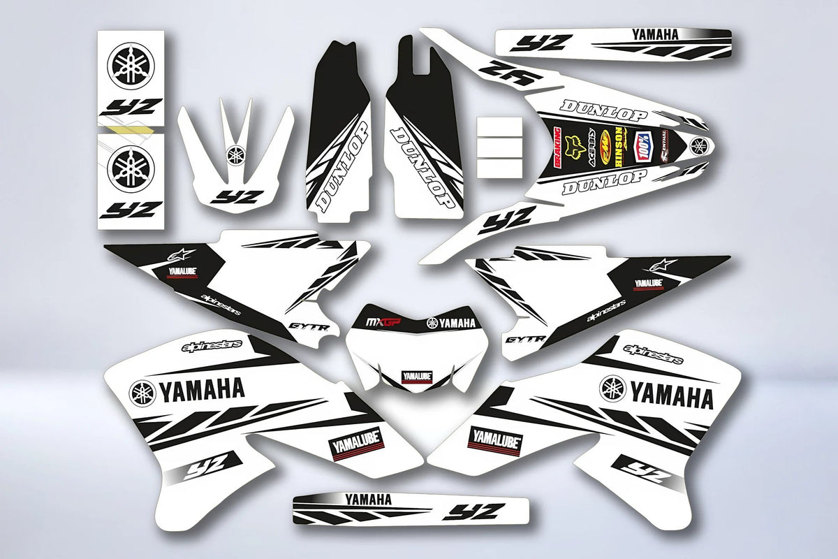Graphics kit Yamaha WR250X/R 2008-2015 - B&W