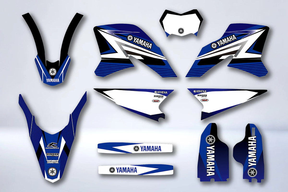 Kit Déco Yamaha WR250X/R 2008-2015 - BLUE ORIGINAL
