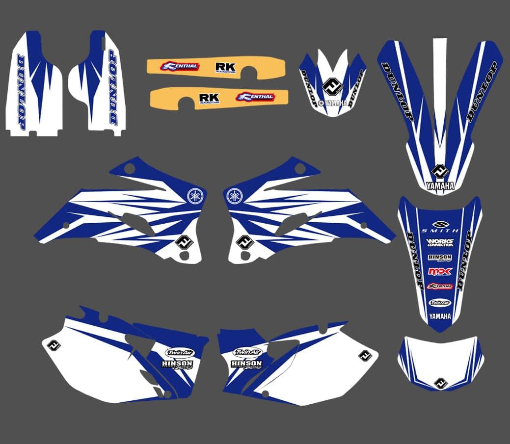 Kit Déco YAMAHA WRF 250-450 2007-2013 ORIGINE