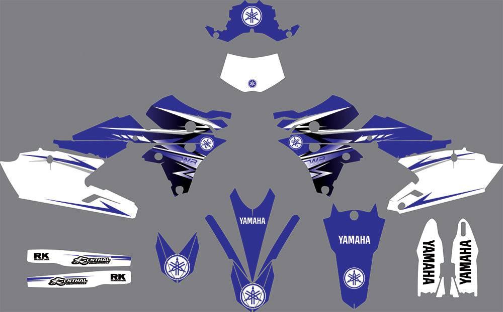 YAMAHA WRF 250-450 2015-2018 Deco Kit - ORIGINAL V2
