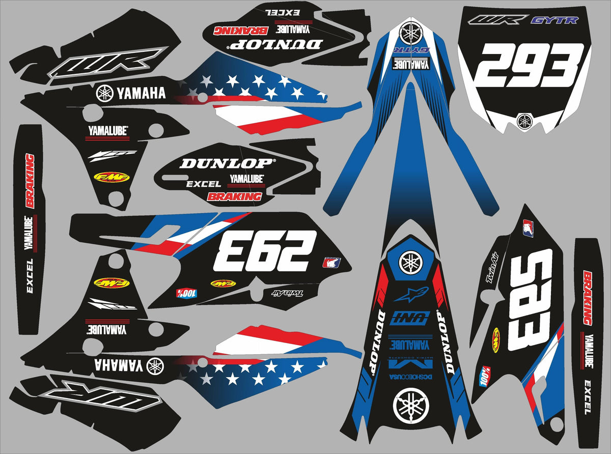 Kit Déco YAMAHA WRF 250-450 2015-2018 USA