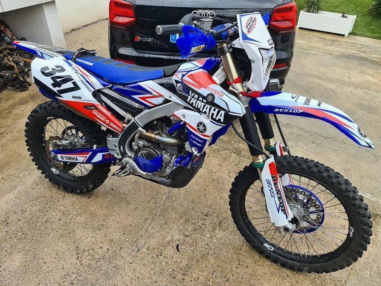 Dekor-Kit YAMAHA WRF 250-450 2015-2018 - WEISS