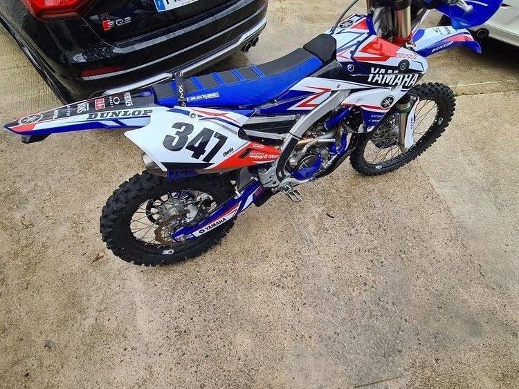 Dekor-Kit YAMAHA WRF 250-450 2015-2018 - WEISS