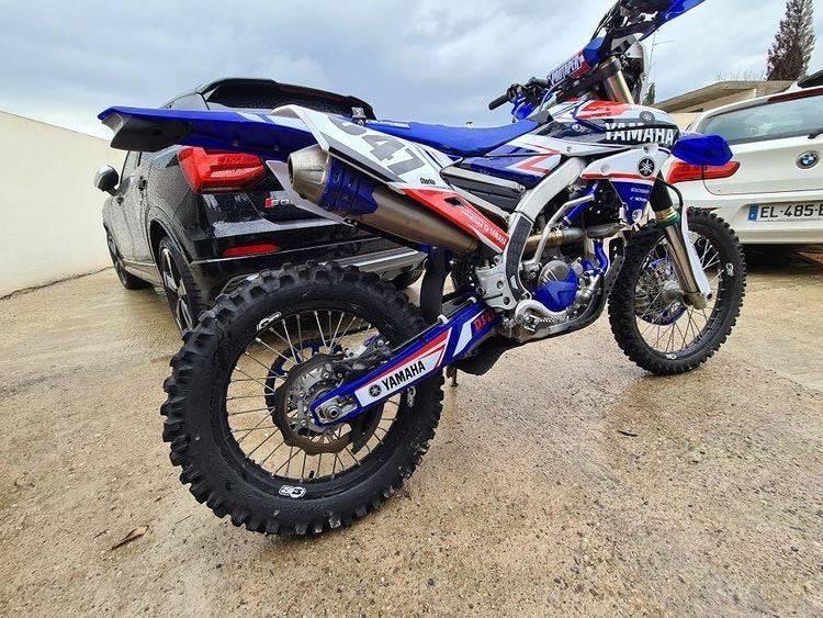 Dekor-Kit YAMAHA WRF 250-450 2015-2018 - WEISS