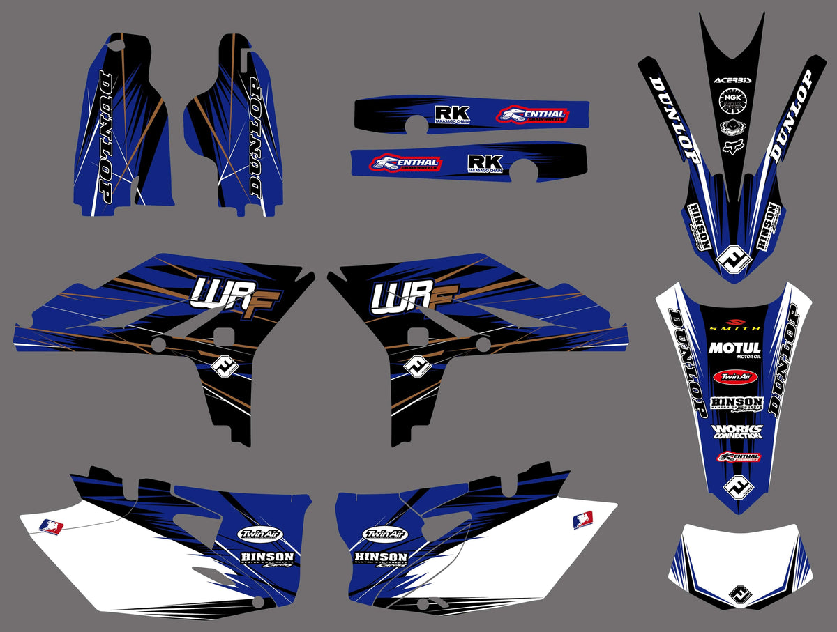 Kit Déco YAMAHA WRF 450 2012-2015 FACTORY
