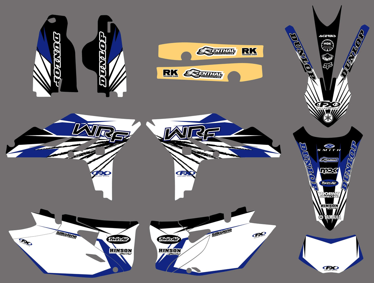 YAMAHA WRF 450 2012-2015 ORIGINAL DECORATION KIT