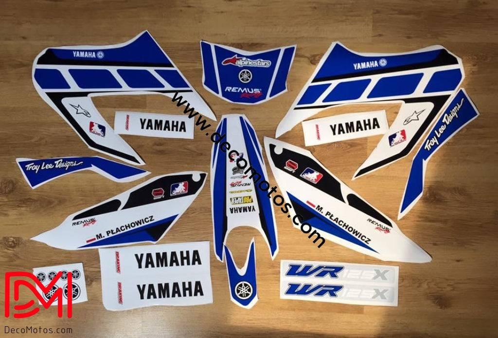 Kit Déco YAMAHA WRR WRX 125 - BLEU YZ