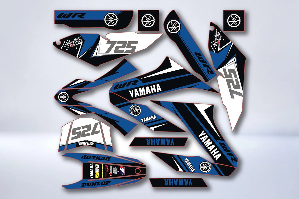 Kit Déco YAMAHA WRR WRX 125 - BLUE