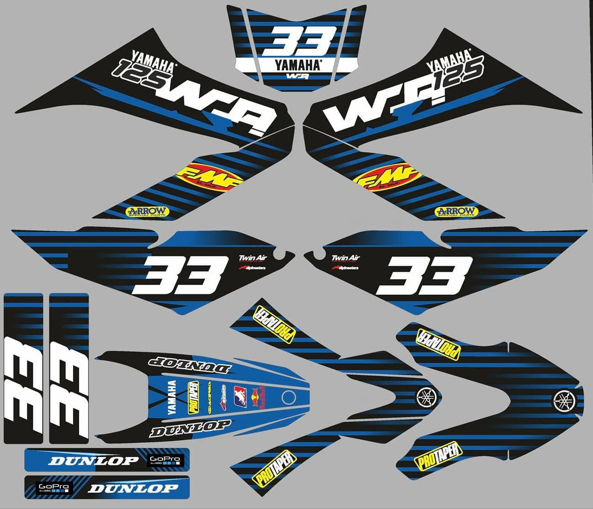 Kit Déco YAMAHA WRR WRX 125 - FMF