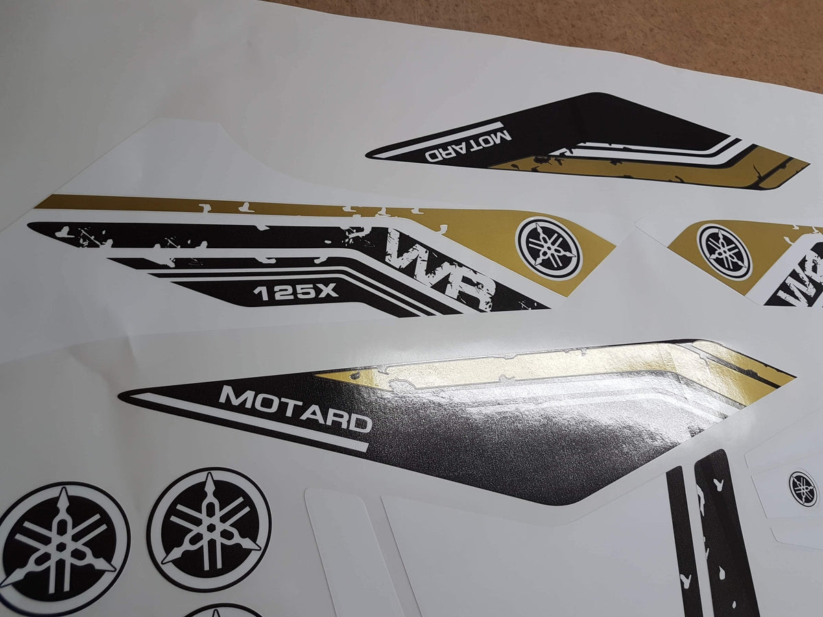 Kit Déco YAMAHA WRR WRX 125 - GOLD