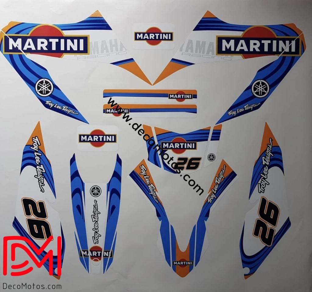 Kit Déco YAMAHA WRR WRX 125 - MARTINI