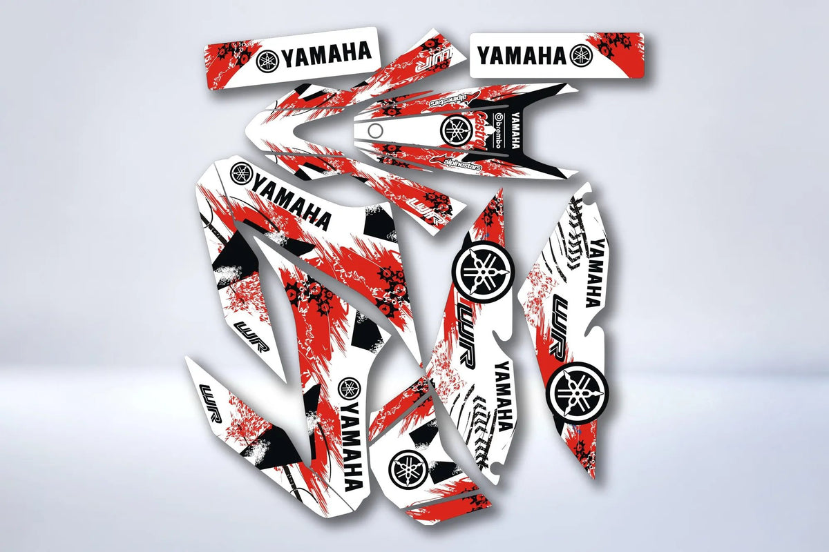 Dekor-Kit YAMAHA WRR WRX 125 - ROT
