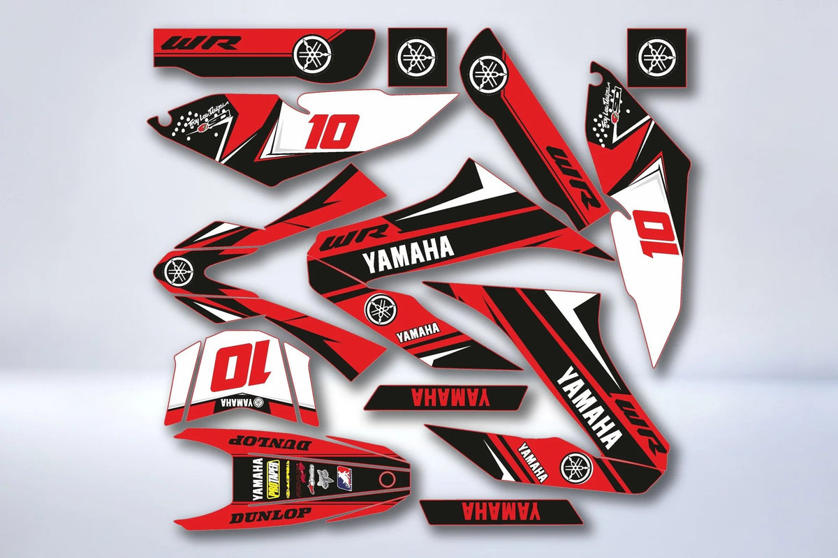 Kit Déco YAMAHA WRR WRX 125 - RED