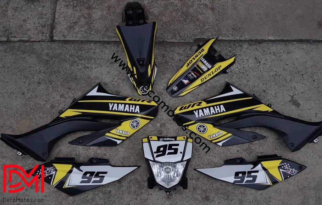 Kit Déco YAMAHA WRR WRX 125 - YELLOW