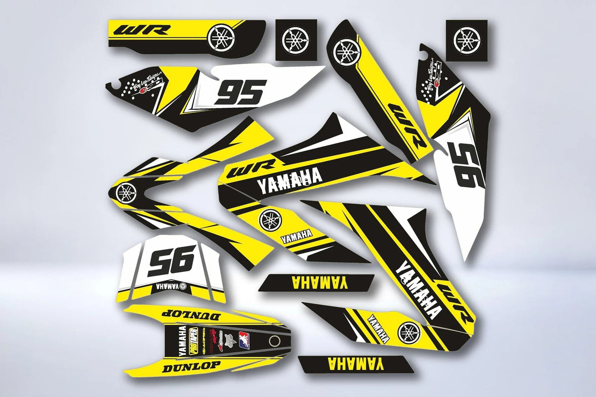 Kit Déco YAMAHA WRR WRX 125 - YELLOW