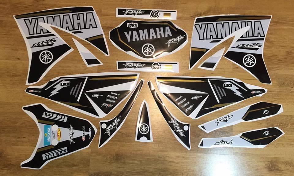 kit gráfico YAMAHA XT 125 - ORIGEN