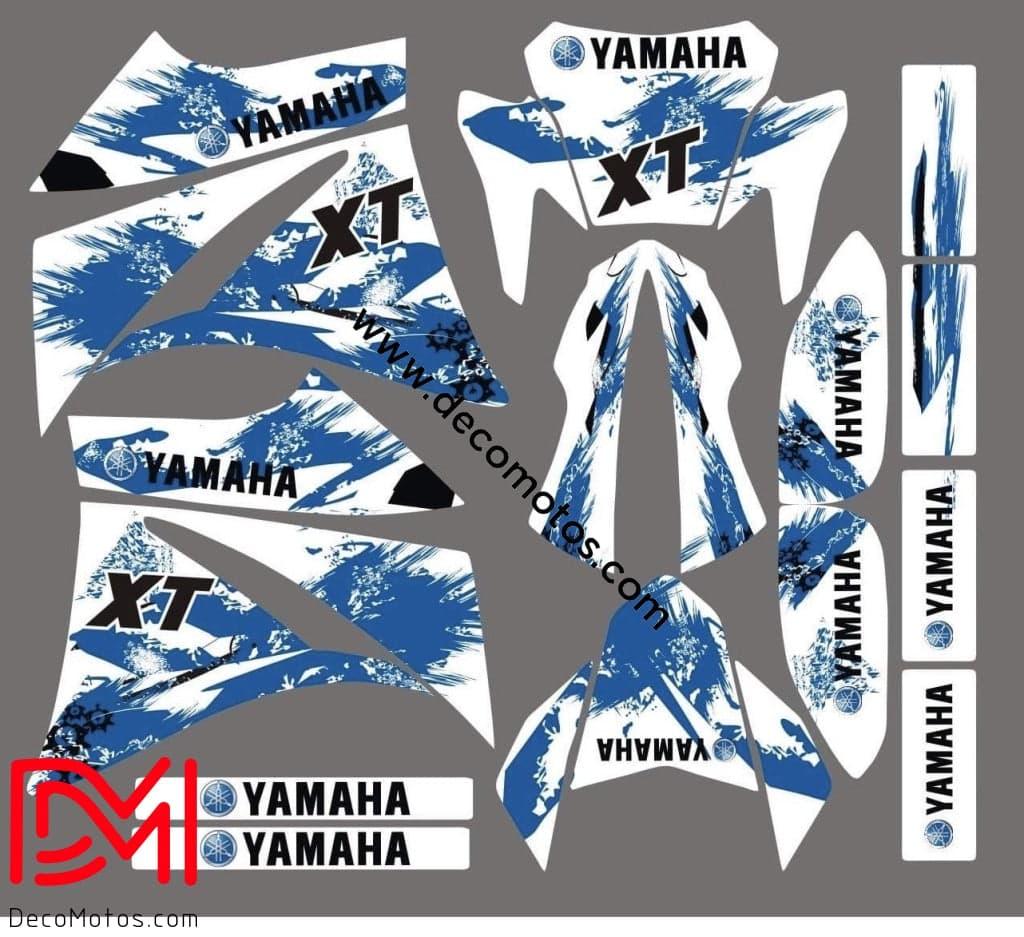 YAMAHA XT 660 BEFORE 2006 - BLUE LINE graphics kit