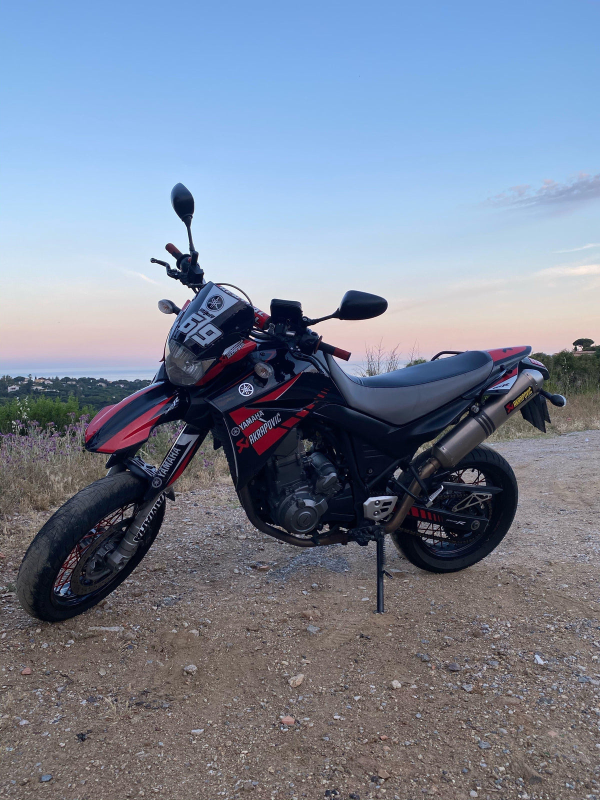 Kit déco YAMAHA XT 660 AVANT 2006 RED