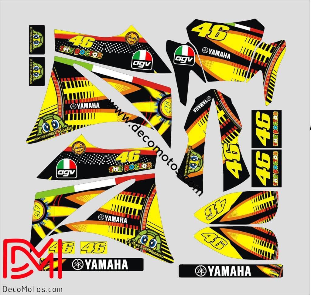 Kit déco YAMAHA XT 660 AVANT 2006 THE DOCTOR