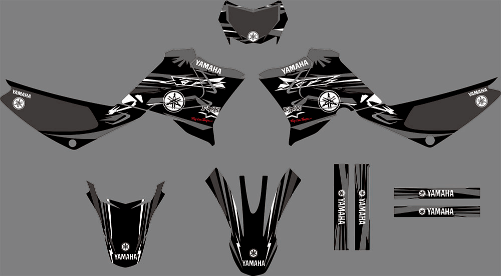 Kit Déco YAMAHA XTZ 125 - GREY