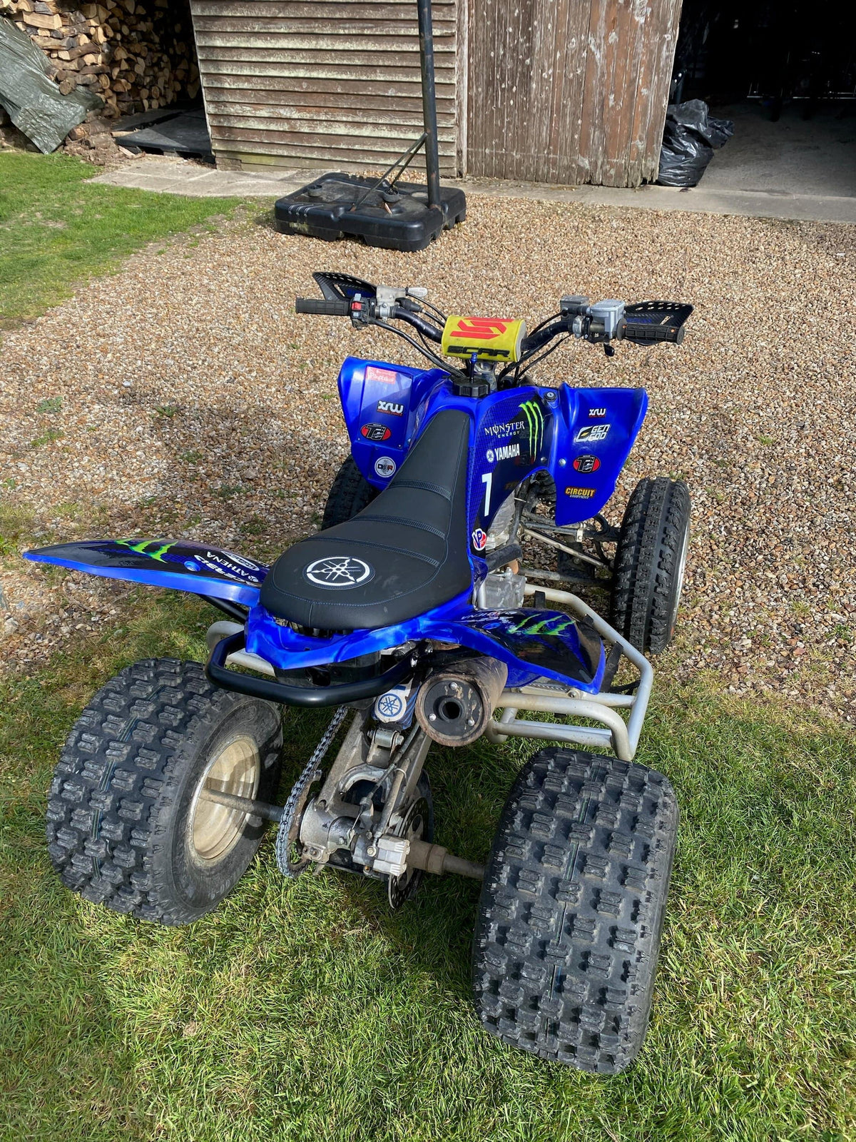 Kit Déco Yamaha YFM 125-250 RAPTOR - MONSTER