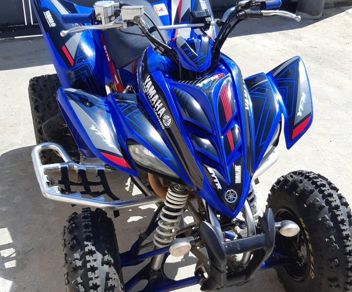 Kit déco Yamaha YFM 350 Raptor - BLACK ORIGINAL