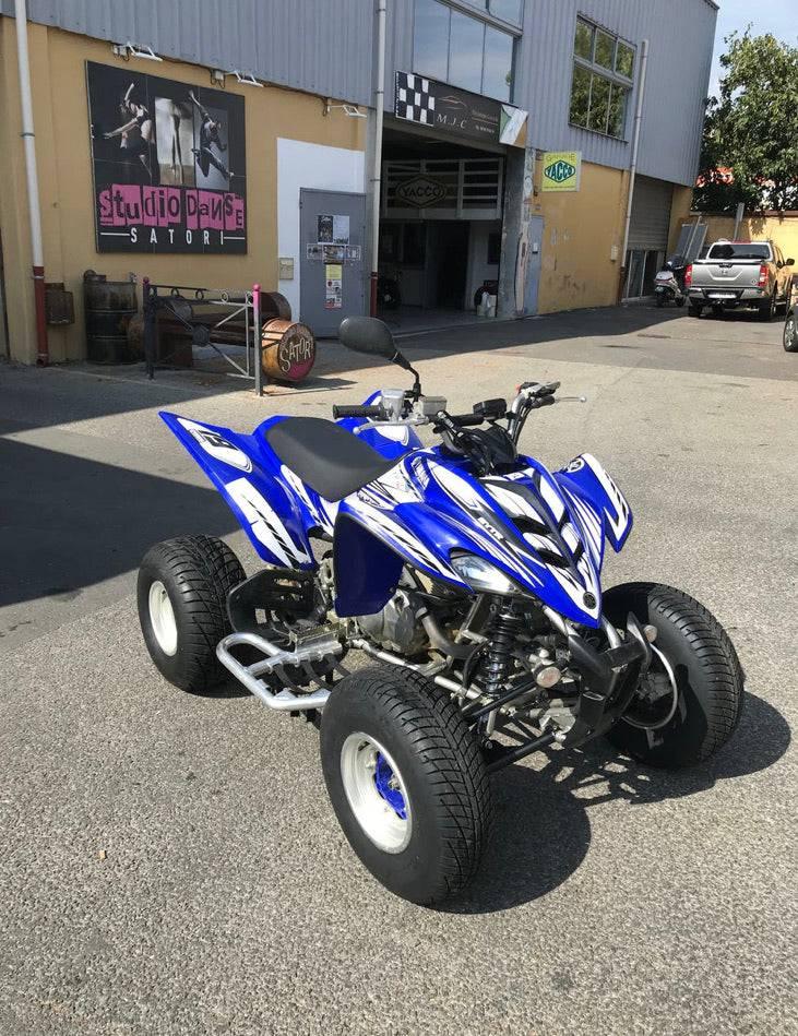 graphics kit Yamaha YFM 350 Raptor - BLUE YAMAHA