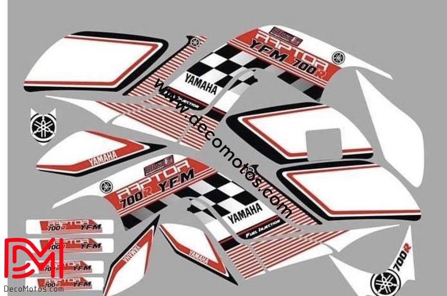 Kit grafiche Yamaha YFM 700 RAPTOR 2006-2012 - ZION