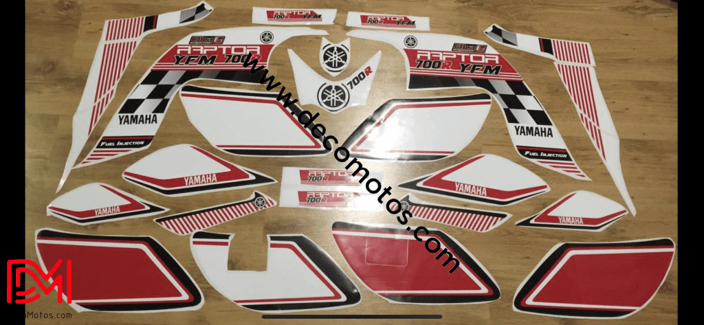 Kit déco Yamaha YFM 700 RAPTOR 2006-2012 - ZION