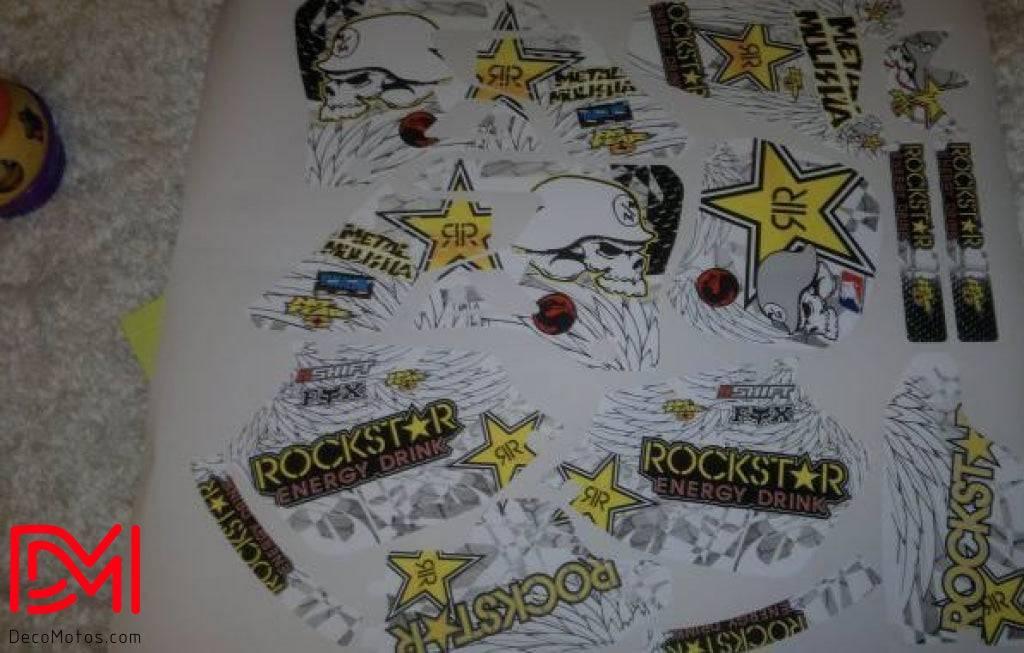 Kit Déco ROCKSTAR – Yamaha YZ 125/250 1996-2001