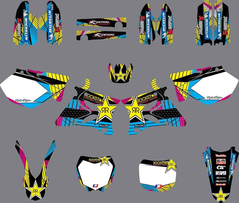 Kit déco YAMAHA YZ 125-250 2002-2014 Multi